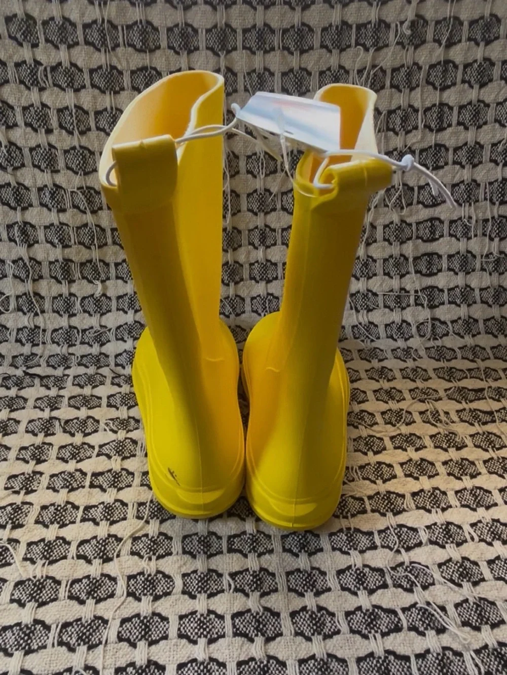 Cat & Jack Bright Yellow Kids Rain Boots